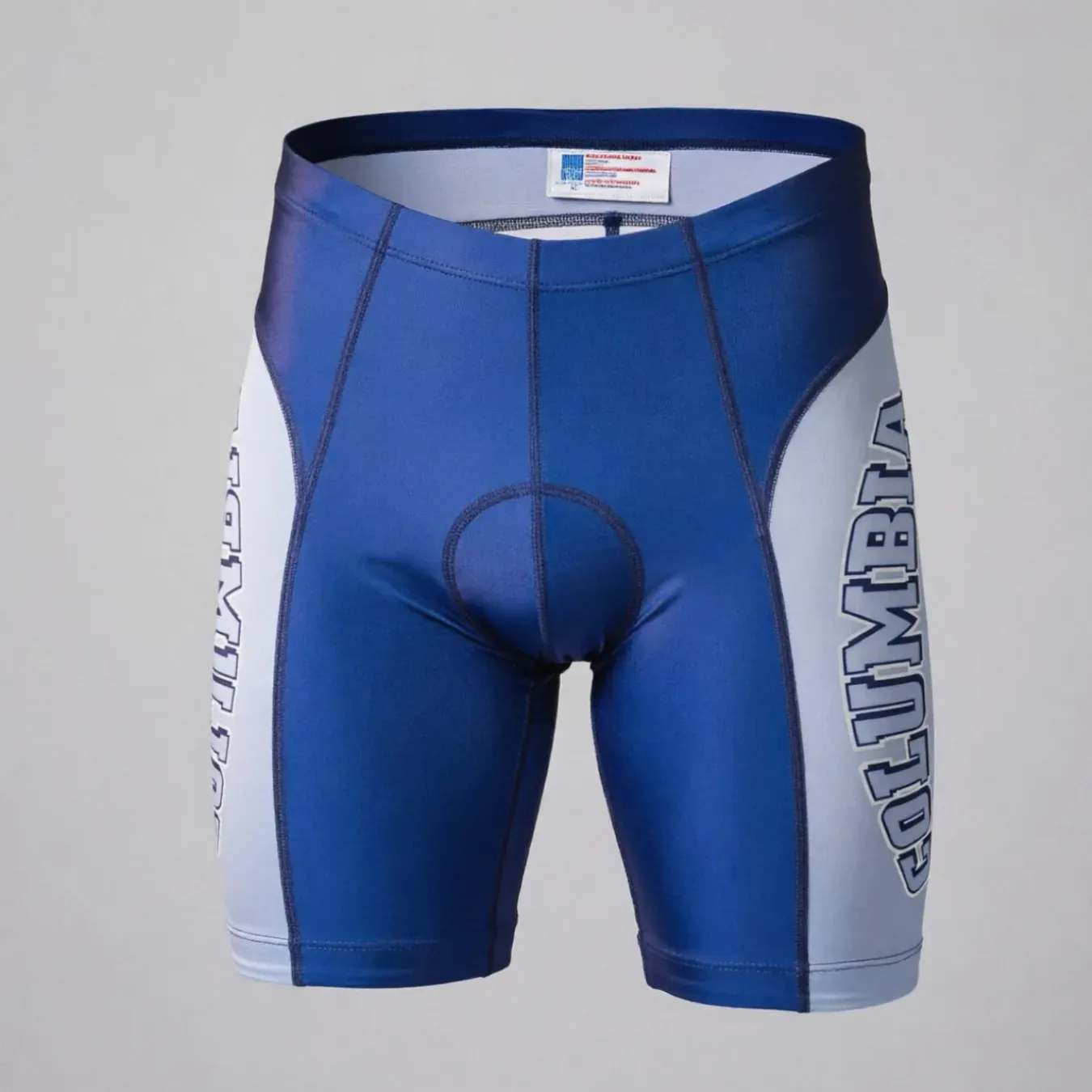 Columbia University Men's Compression Shorts Blue