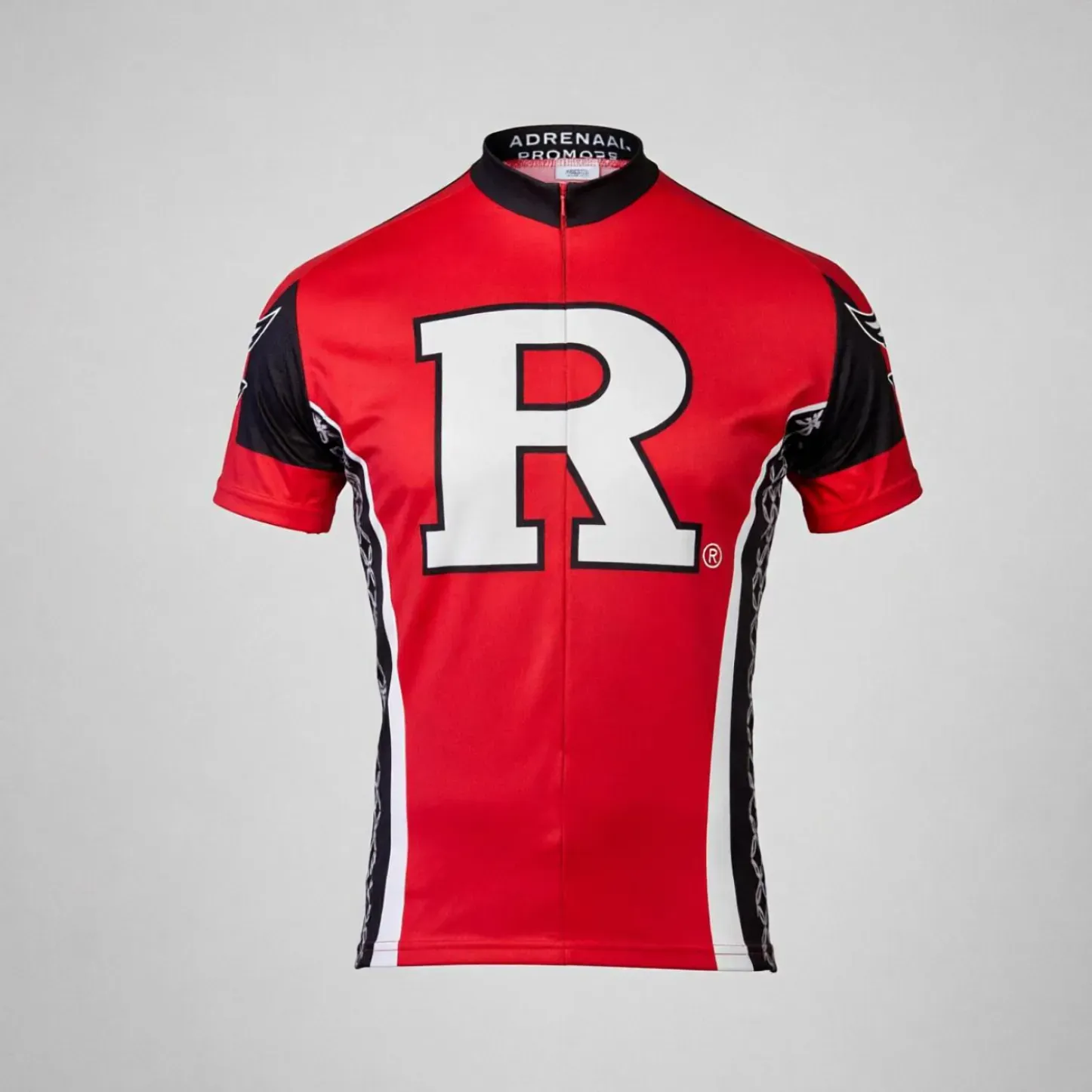 Men's Red Rutgers University Bicycle Jersey
