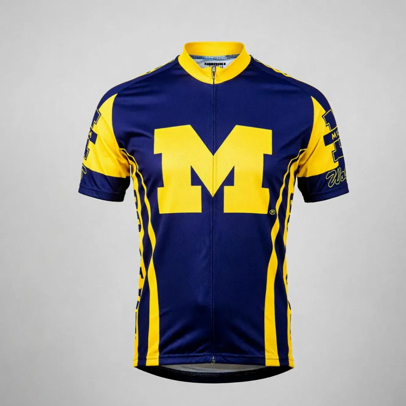 Michigan Wolverines Team Cycling Jersey