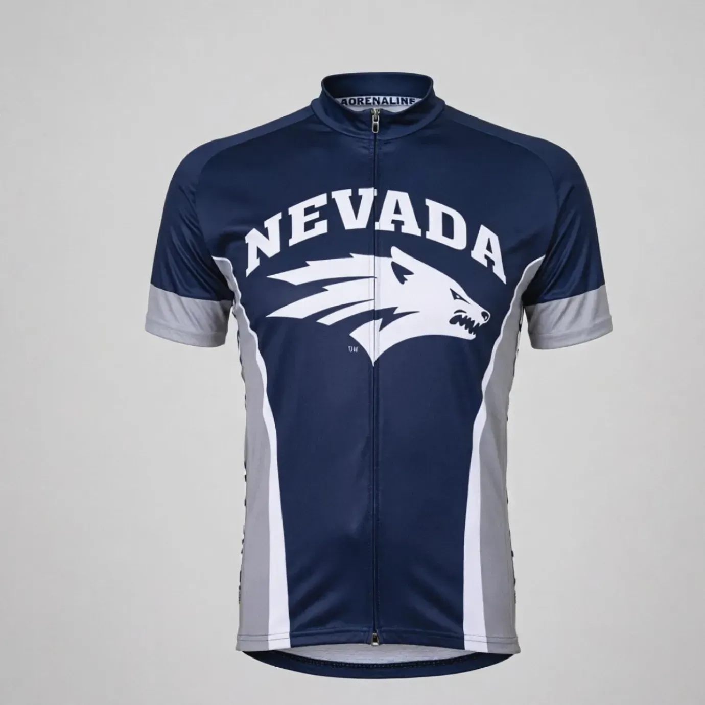 Nevada Wolfpack Men Navy Short Sleeve Jersey