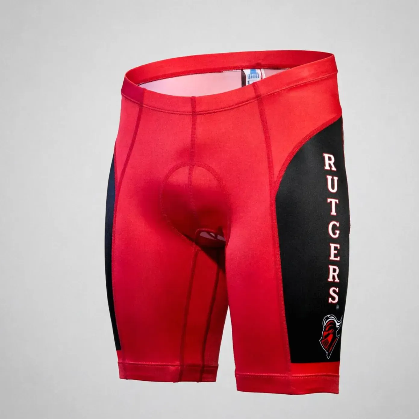 Official Rutgers Scarlet Knights Compression Bike Shorts