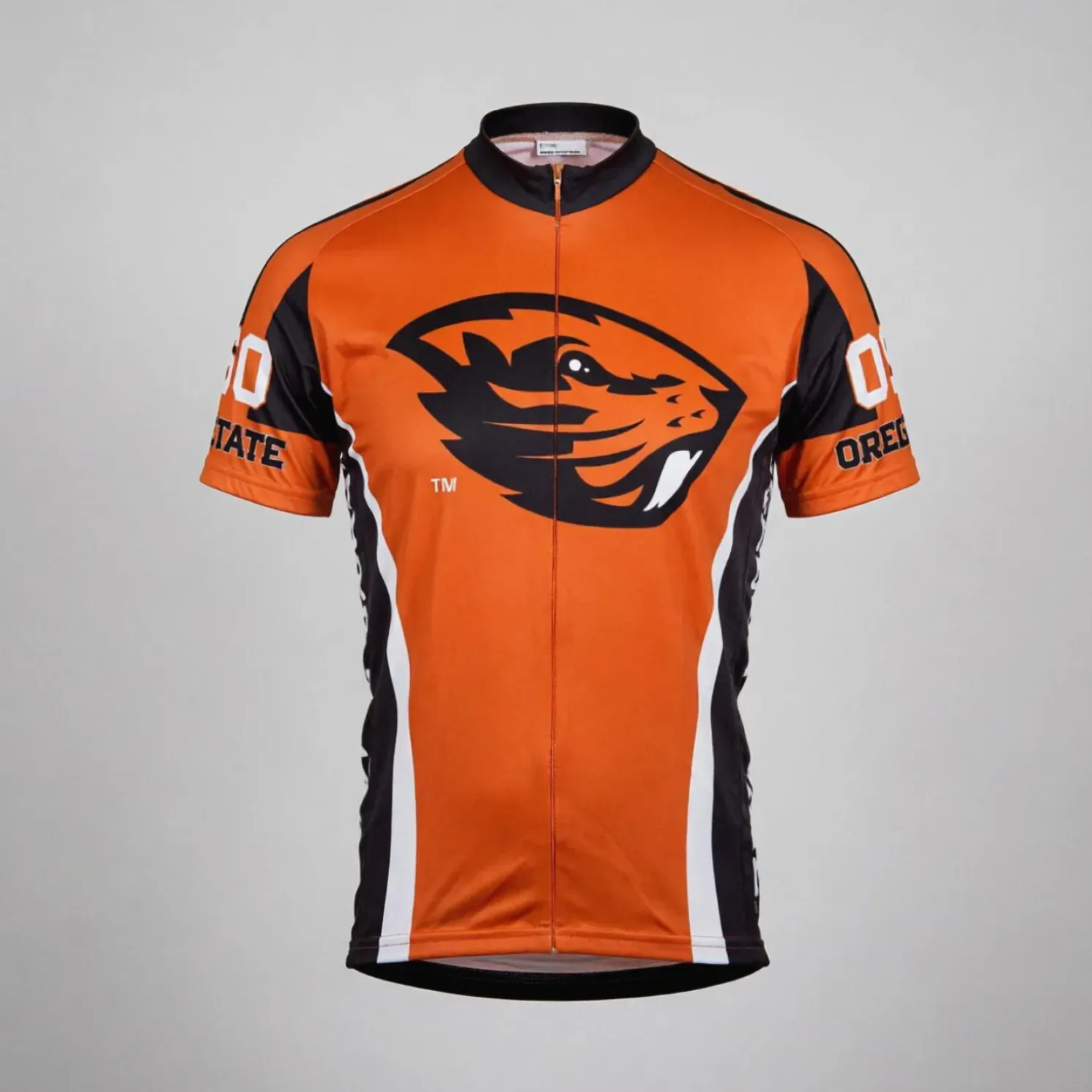 Oregon State Cyclones Cycling Jersey Orange Black