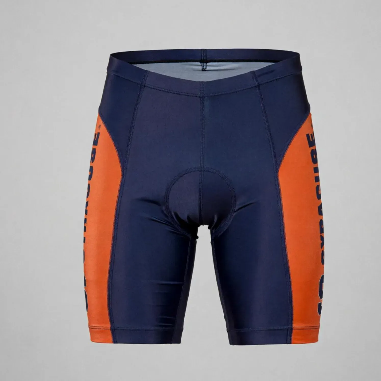 Syracuse Orange Men's Compression Cycling Shorts Pro