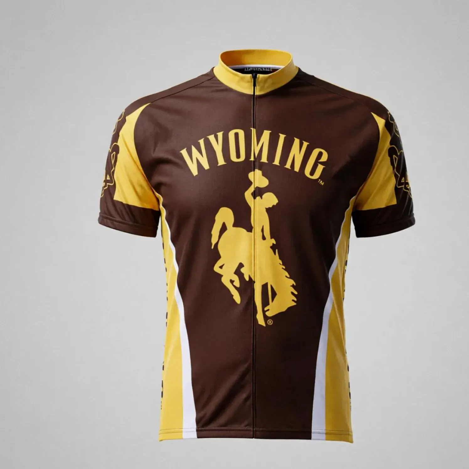 Wyoming Cowboys Men Cycling Jersey